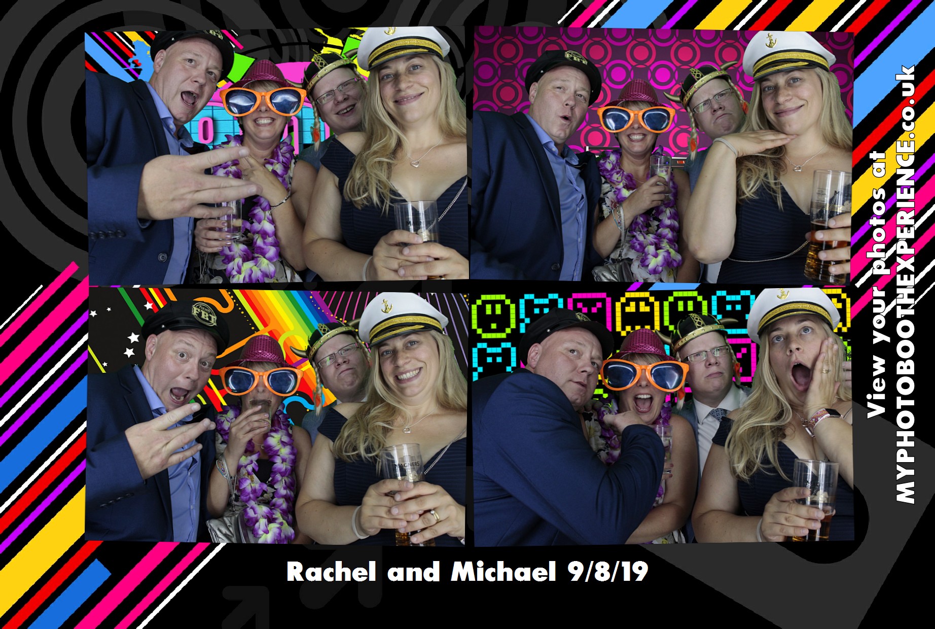 Rachel and Michael's Wedding | View more photos from the event at gallery.myphotoboothexperience.co.uk/u/MyPhotoBoothExperienceLtd/Rachel-and-Michaels-Wedding